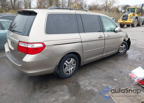 2005 Honda Odyssey Ex from USA, damaged, VIN 5FNRL38435B413031